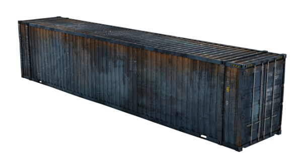 45 Ft Hc Container For Sale Used Blue